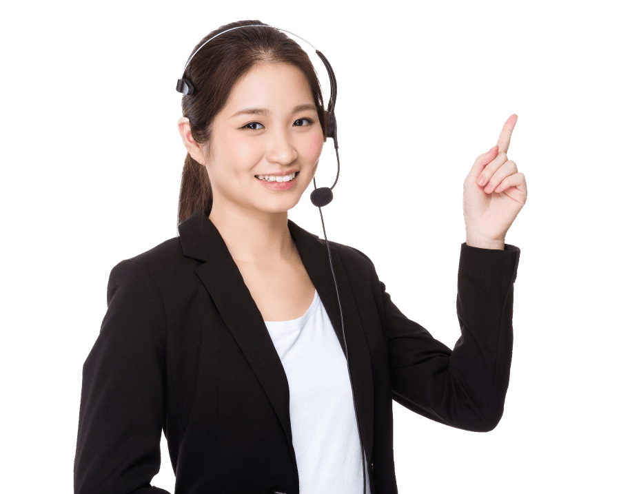 girl image with headset